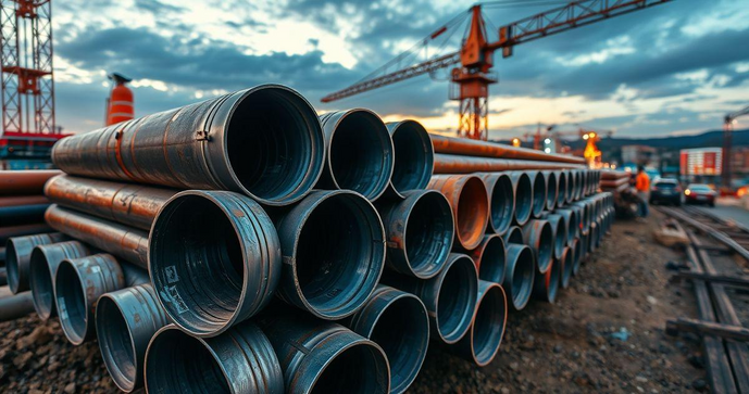 Tubos de Aço: Descubra as Vantagens e Aplicações Essenciais na Construção Civil Tubos de Aço: Descubra as Vantagens e Aplicações Essenciais na Construção Civil