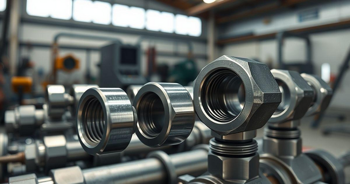 Conexões Aço Inoxidável Completas para Projetos Duráveis e Eficientes