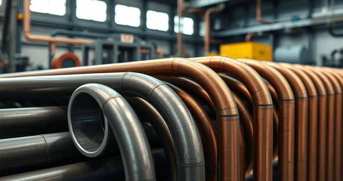 Tubo cobre níquel é a escolha ideal para aplicações industriais e de alta resistência