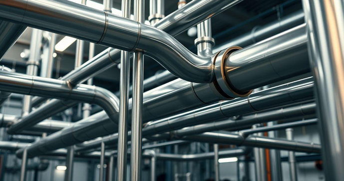 Tubos de aço inoxidável: descubra suas aplicações e vantagens no mercado atual