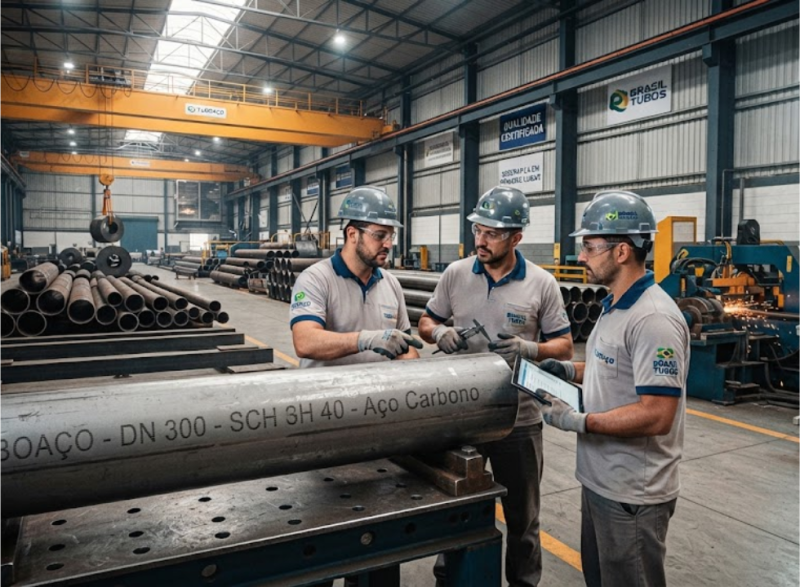Empresas de tubos de aço: Qualidade que Transforma Seu Projeto